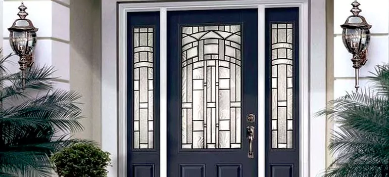Stained Glass Door Panels in Bayshore Gardens, FL